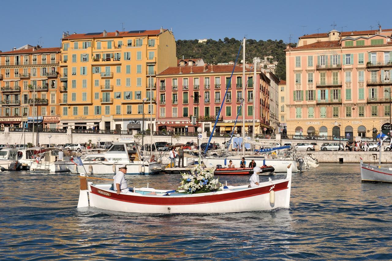 LA CROIX - F3, TERRASSE VUE PANORAMIQUE, VIEUX-NICE Old town&terrace Extérieur photo
